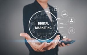Analytics dashboard showing digital marketing metrics in New Zealand
